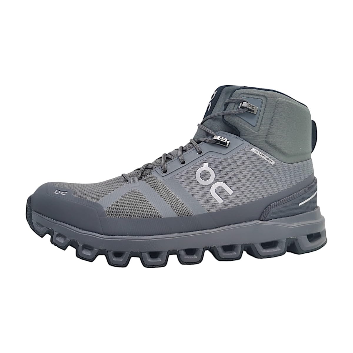 ON Men's Cloudrock Waterproof Hiking Sneakers - Lightweight Trail Running Shoes for Outdoor Adventures & Daily Wear