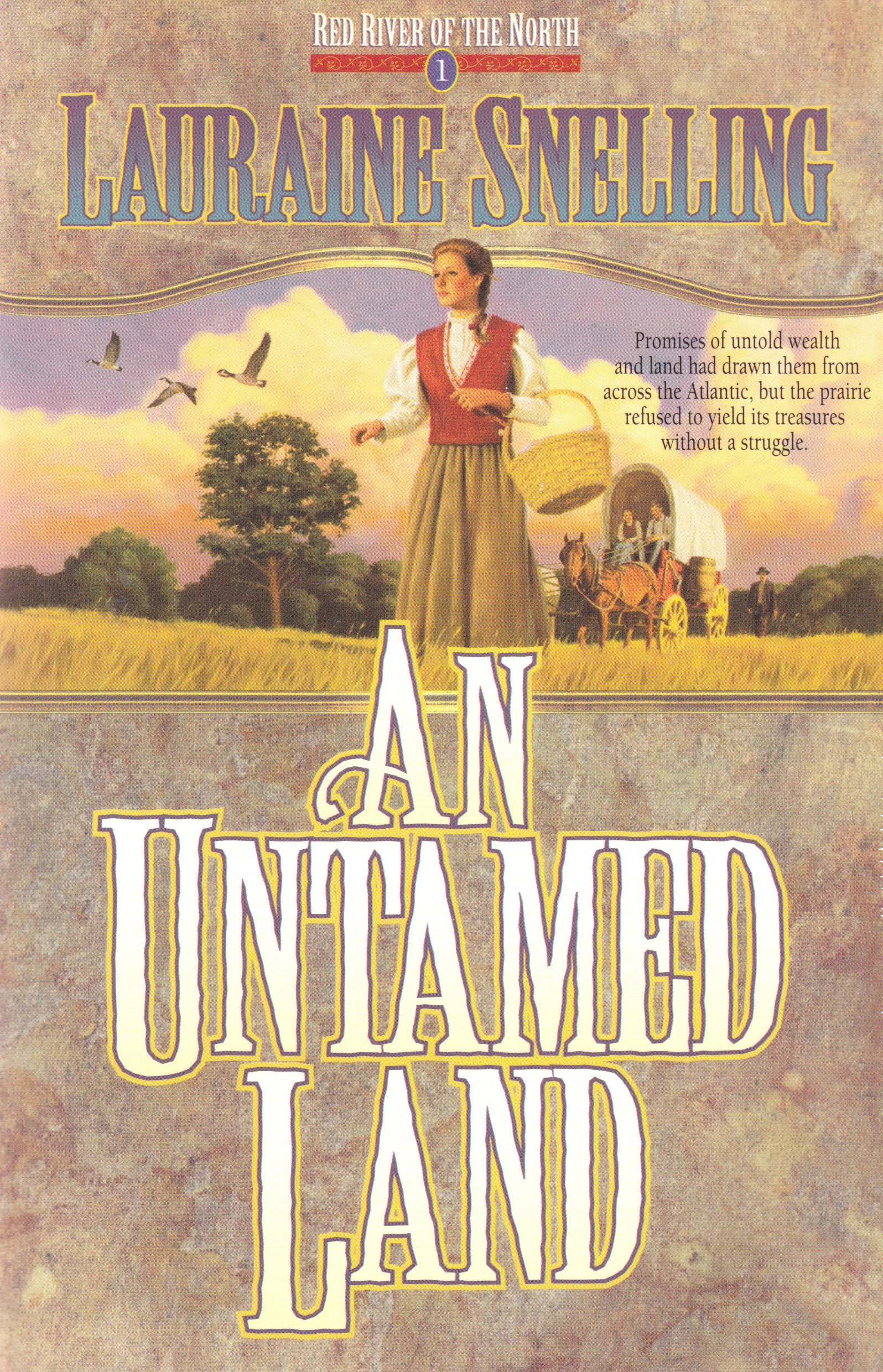 An Untamed Land (Red River of the North #1) - Historical Fiction Novel About Pioneer Life - Perfect for Book Clubs & American History Enthusiasts