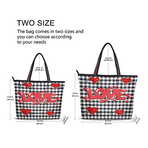 Plaid Tote Bag