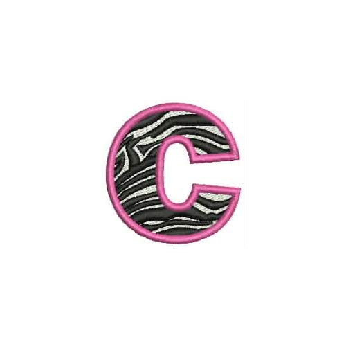 Threadart Machine Embroidery Design Bundles - Alphabet Sets - Zebra Alphabet (1) - USB Stick Included - Over 25 Sets for DIY Crafts, Monogramming, and Personalized Gifts