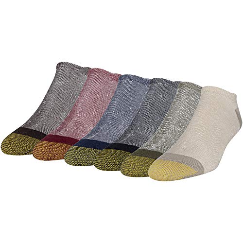 Khaki/Olive/Black/New Navy/Red/Brown Heather (6-pairs)
