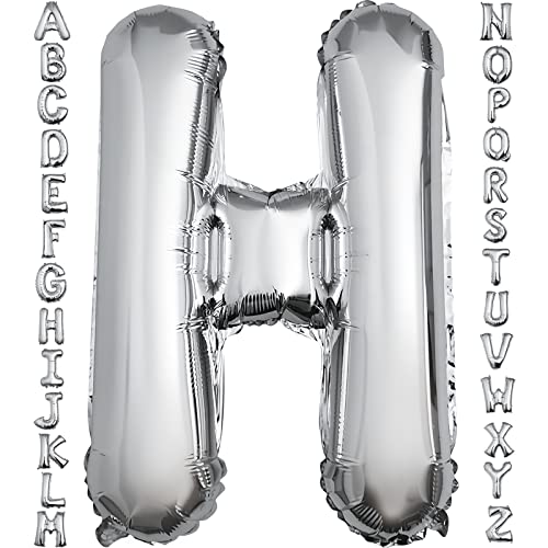 Silver Letter H