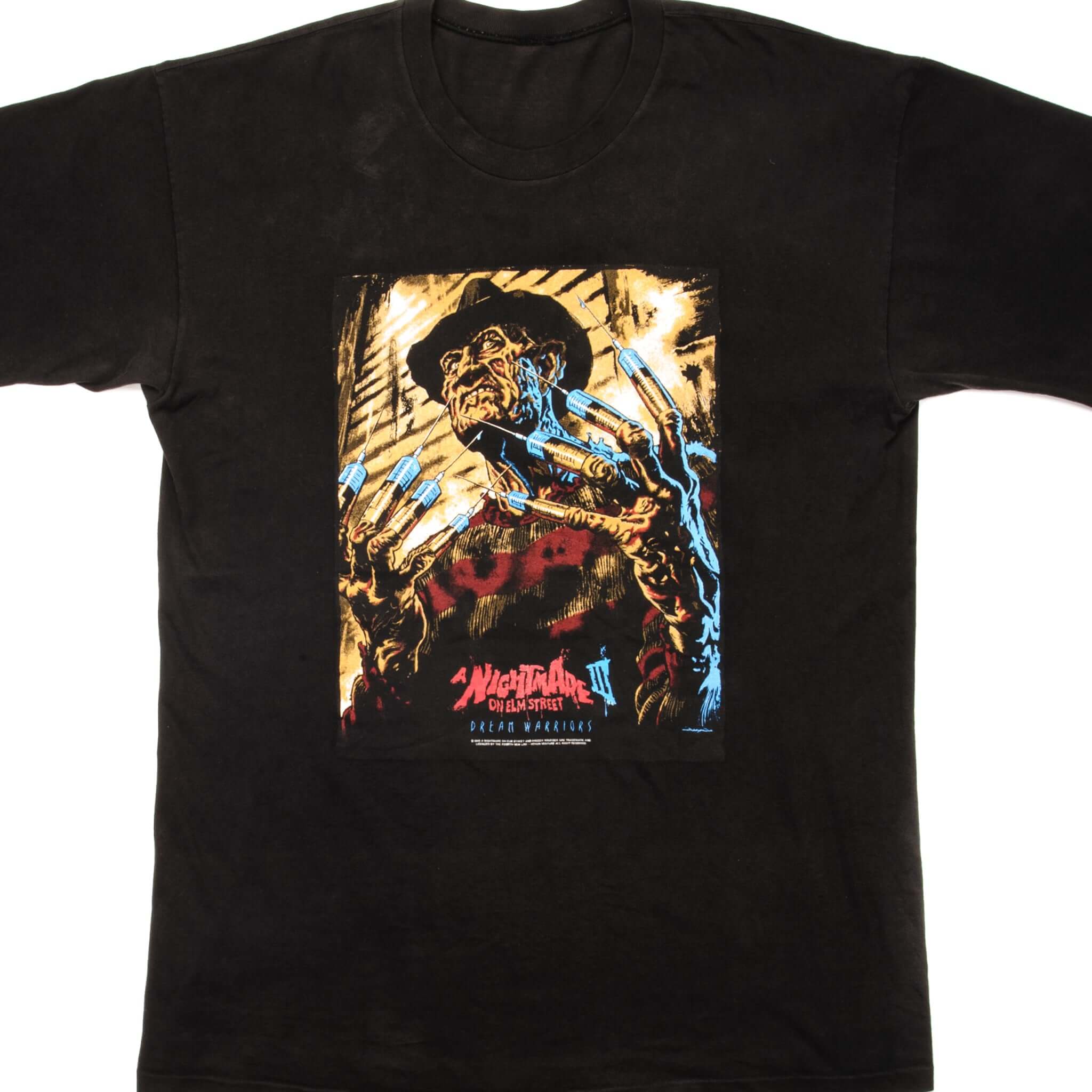 Vintage Freddy Krueger Horror Movie T-Shirt 1999 - XL Size for Men | Perfect for Halloween Costumes, Horror Fans & Retro Fashion Lovers
