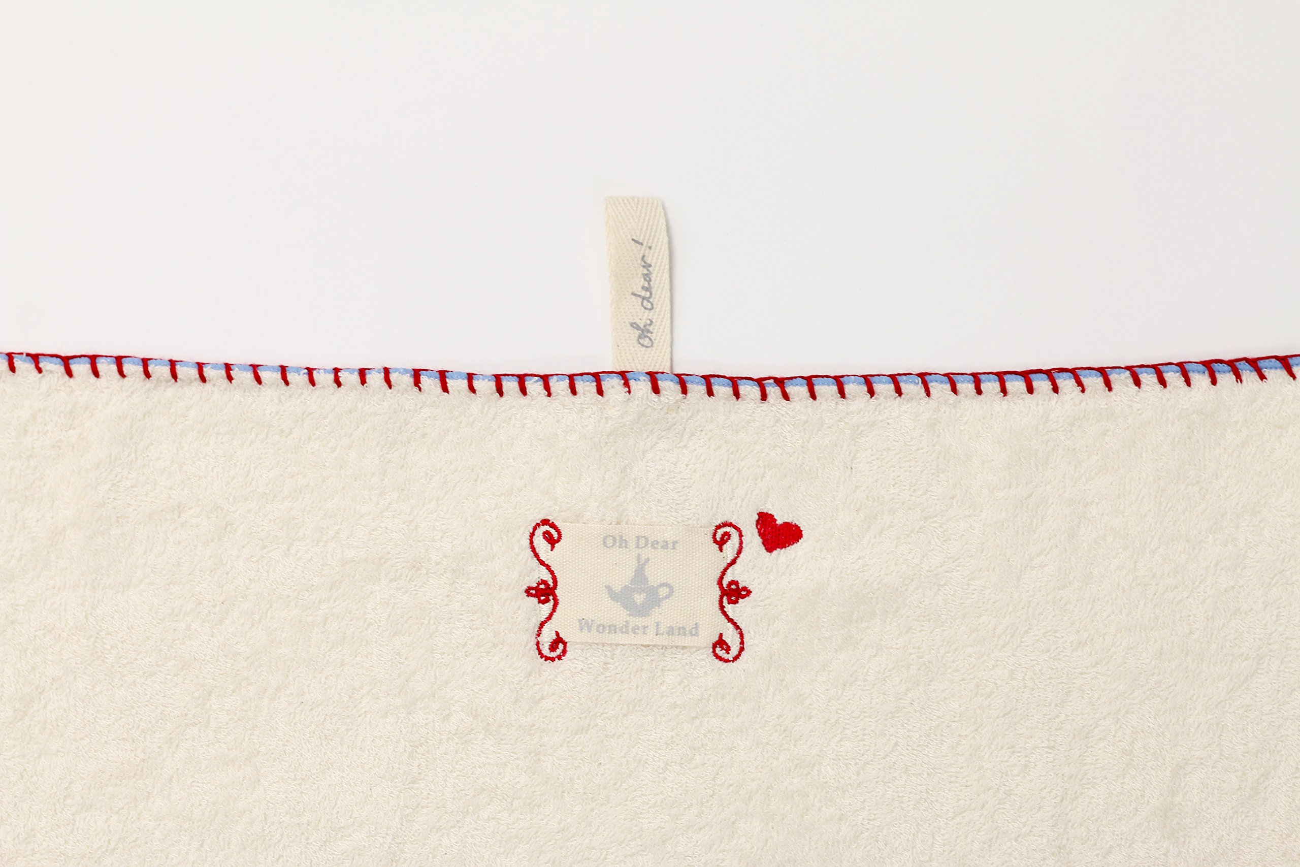 Premium Japanese Imabari Towel Iori 2-Tone Stitched Bath & Shower Towel - Soft Absorbent Red Cotton - Perfect for Spa, Gym & Luxury Bathrooms
