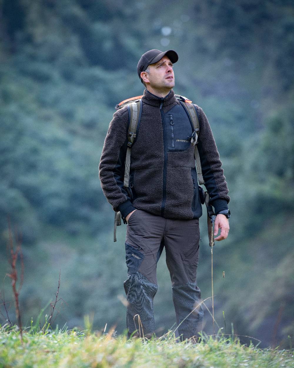 Deerhunter Rogaland Fiber Pile Jacket - Warm Insulated Hunting Jacket for Men - Perfect for Outdoor Adventures, Camping & Cold Weather Activities