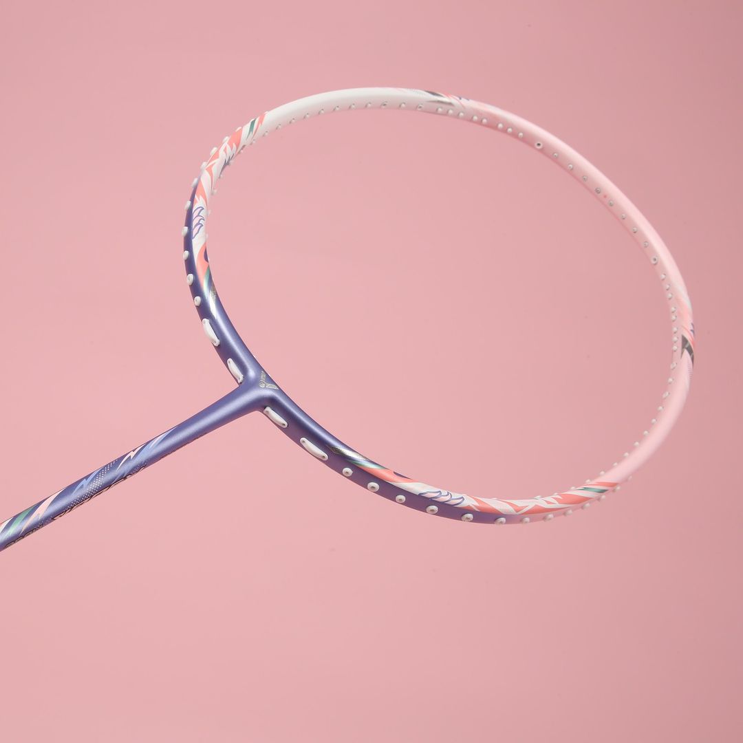 Victor Thruster Ryuga Muse Badminton Racket (TK RYUGA MUSE I) - Professional Carbon Fiber Shuttlecock Racket for Advanced Players - Perfect for Competitive Tournaments & Training Sessions
