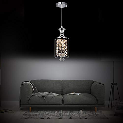 Modern Crystal LED Pendant Light - 39