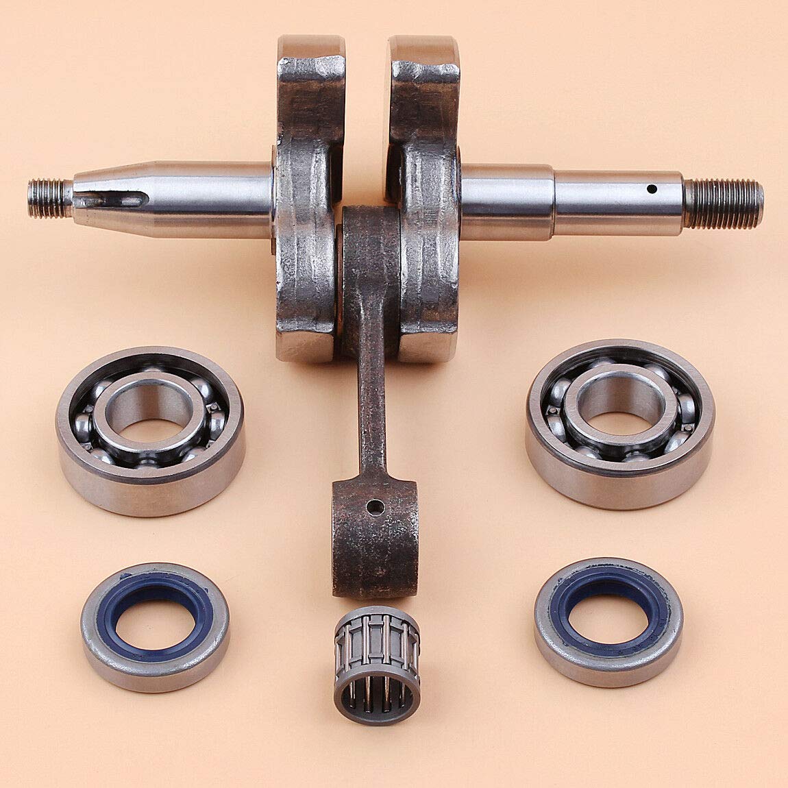 Husqvarna 268 272 XP Chainsaw Replacement Crankshaft Bearings & Oil Seals - Part #503 61 33-71 - Compatible with Professional Logging & Tree Cutting Equipment