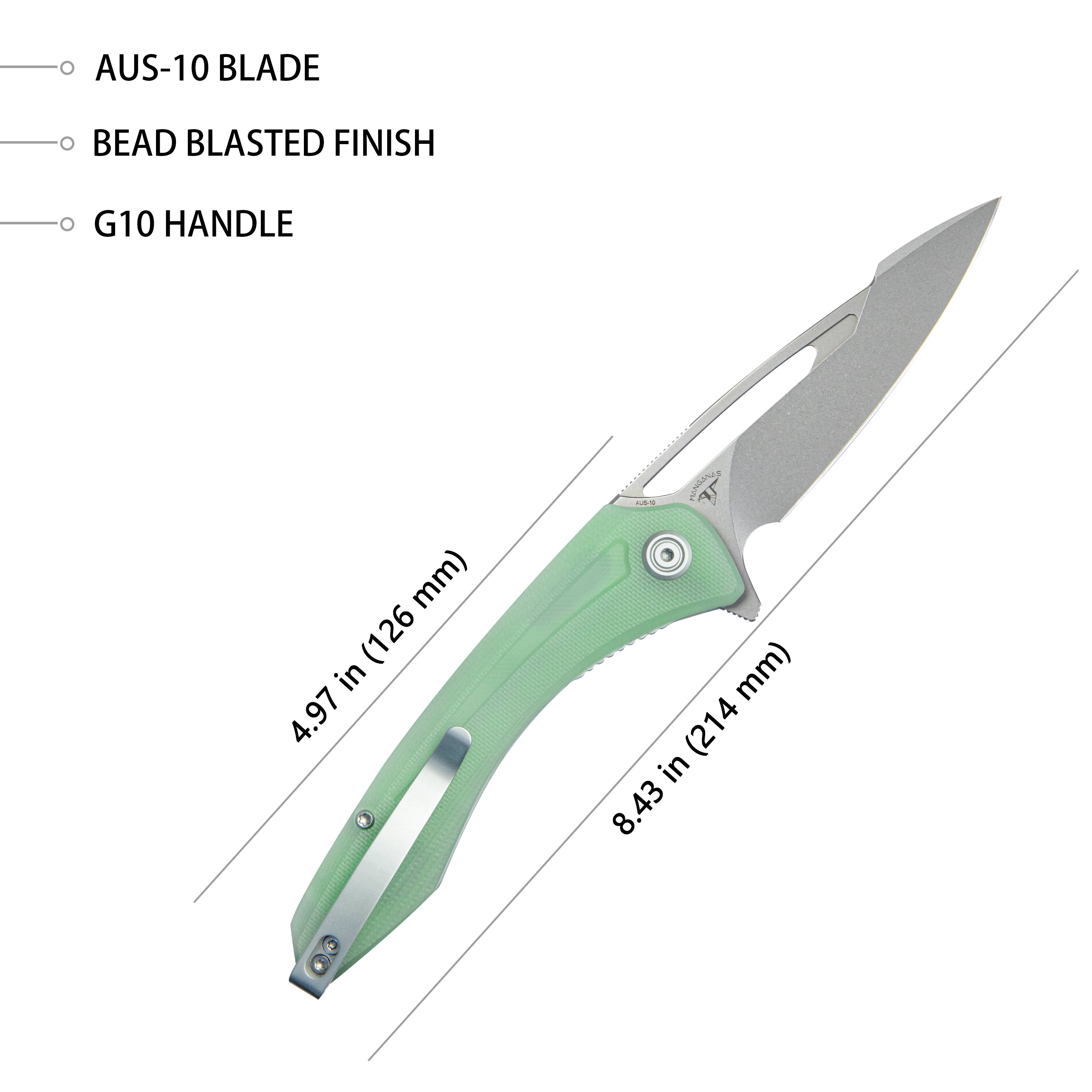Merced Folding Knife 3.46