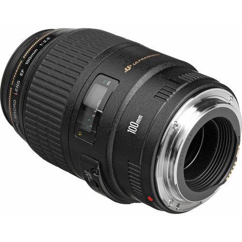 Canon EF 100mm f/2.8 Macro USM Lens for DSLR Cameras - Professional Macro Photography, Portraits & Product Shots - Perfect for Close-Up Nature, Jewelry & Wedding Photography
