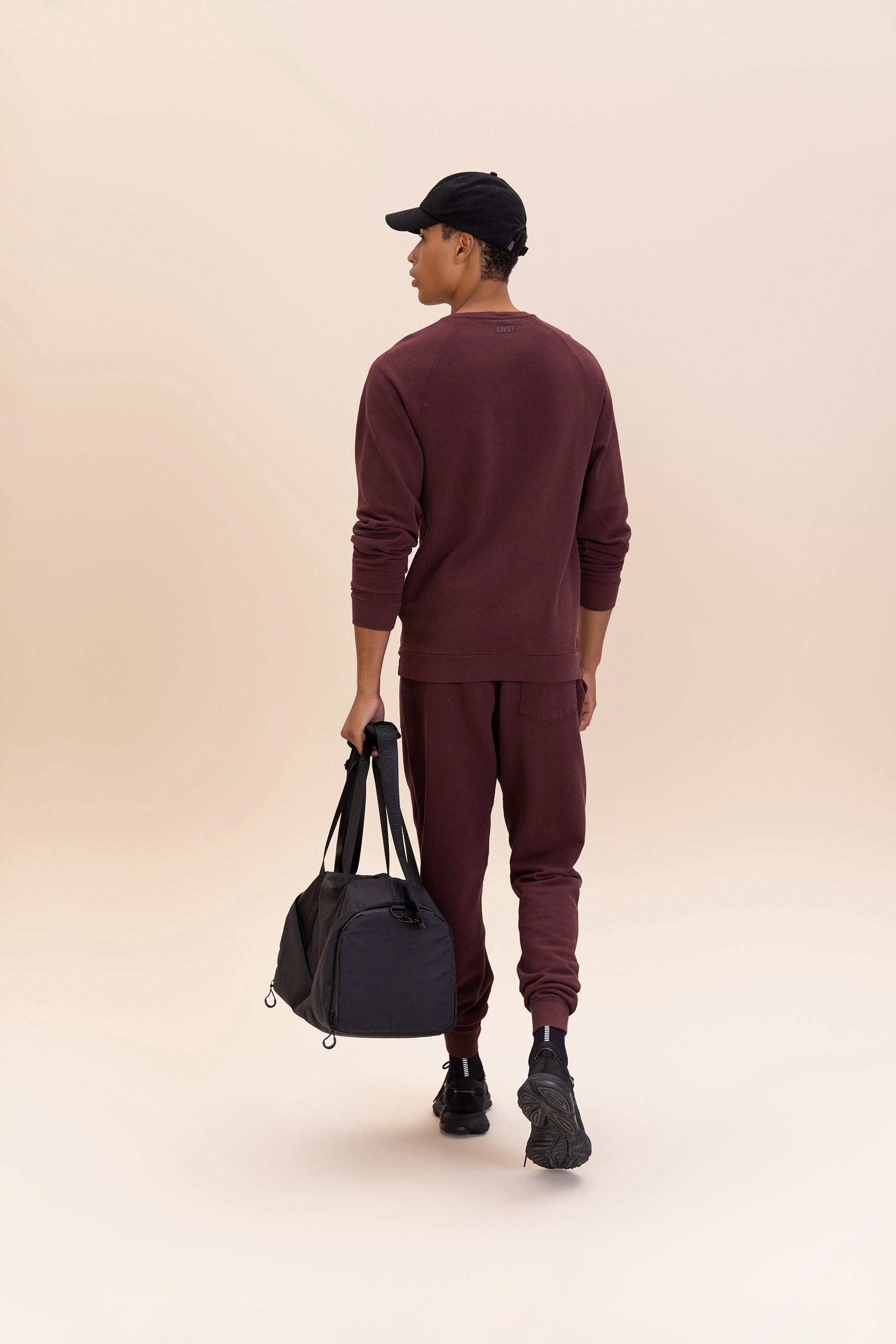 Vintage Washed Men's Sweatshirt - Soft Cotton Pullover Hoodie for Casual Wear, Outdoor Activities & Street Style Fashion