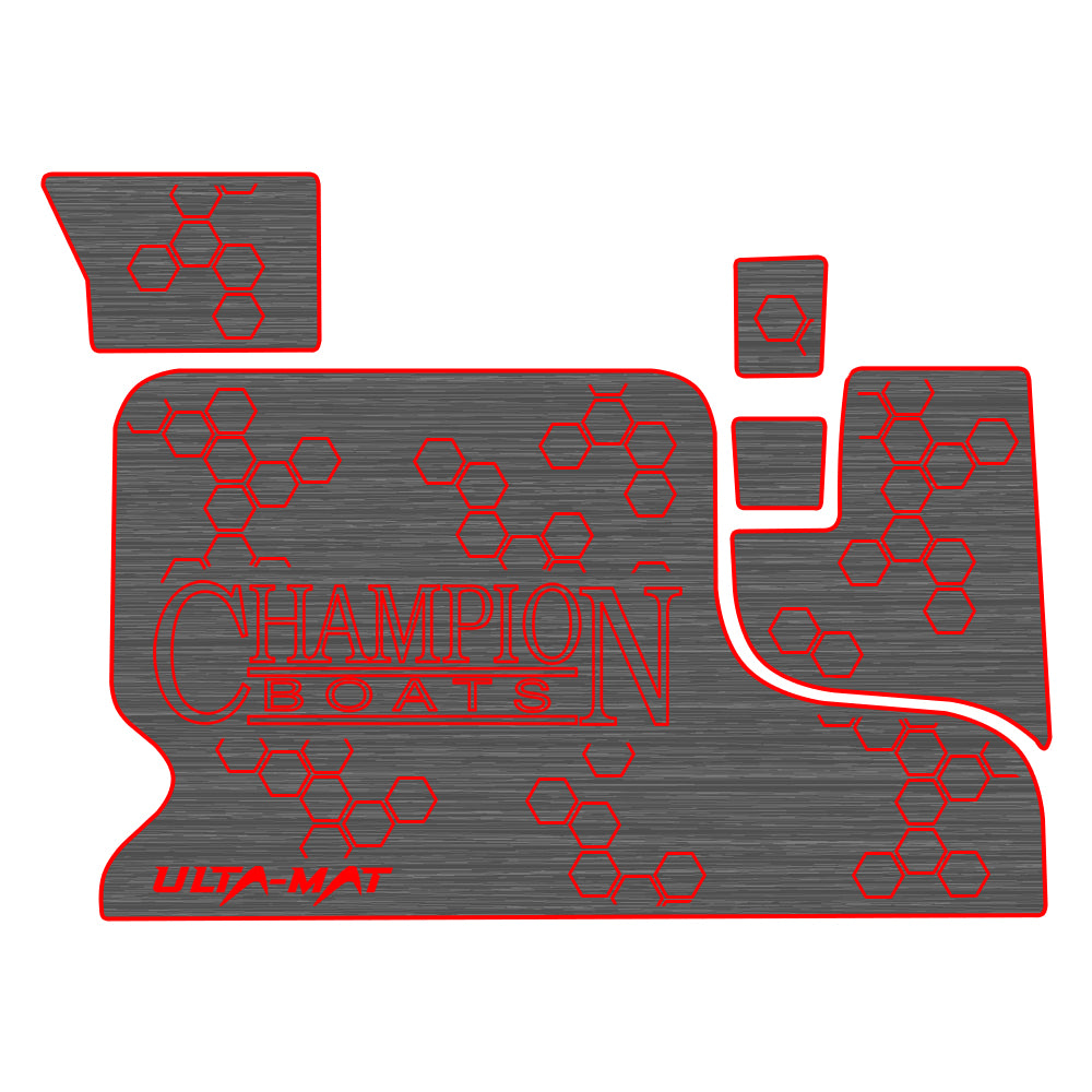 CHARCOAL/RED