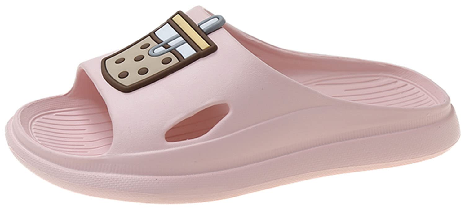 HUYBKD Women's and Men's Non-Slip Cloud Slides - Comfortable Indoor/Outdoor House Slippers with Pillow Cushion - Trendy Rubber Shower Sandals for Home, Pool, and Beach Use
