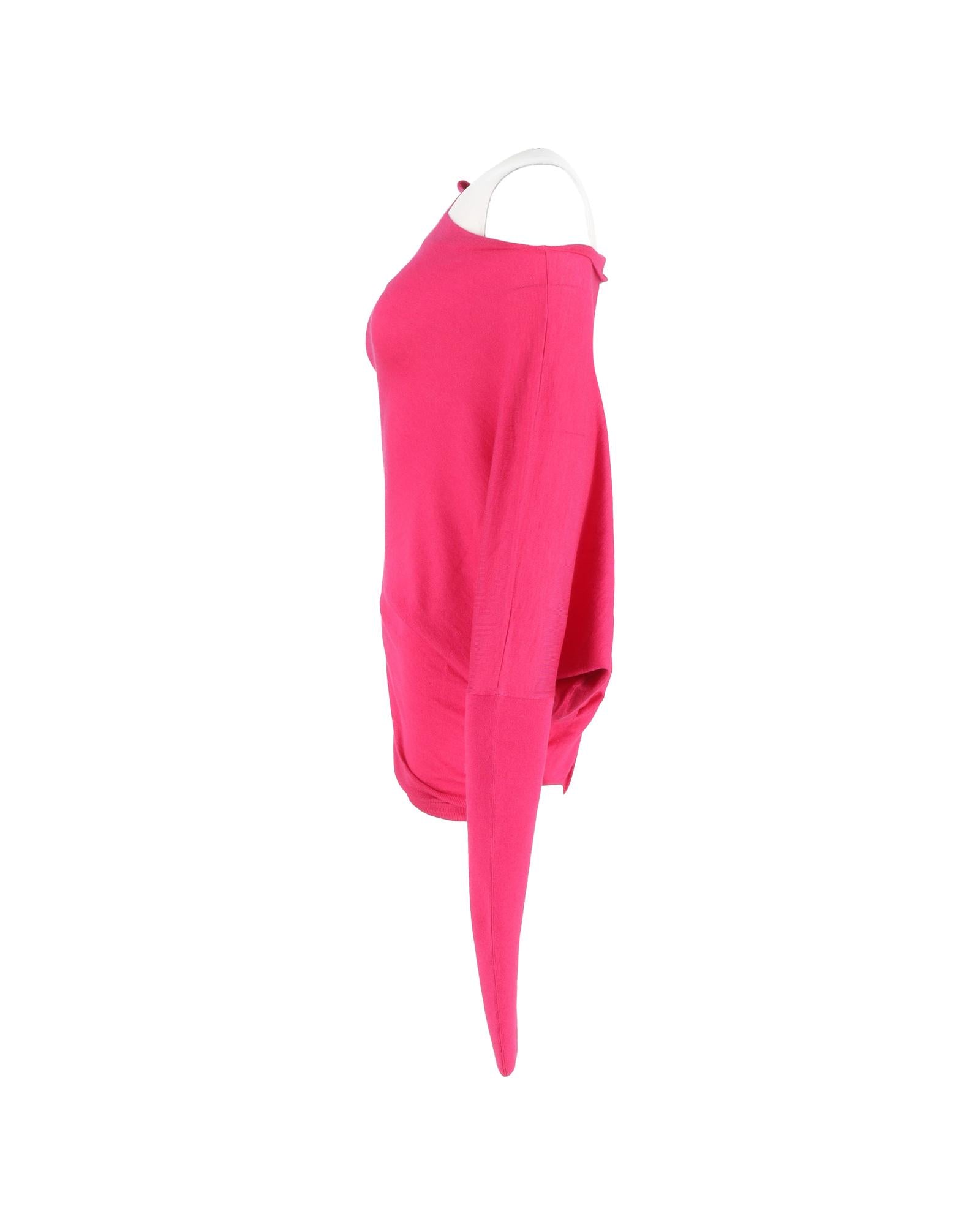 Asymmetrical One Shoulder Pullover Sweater for Women - Trendy Off-Shoulder Knit Top for Casual Outings & Date Nights