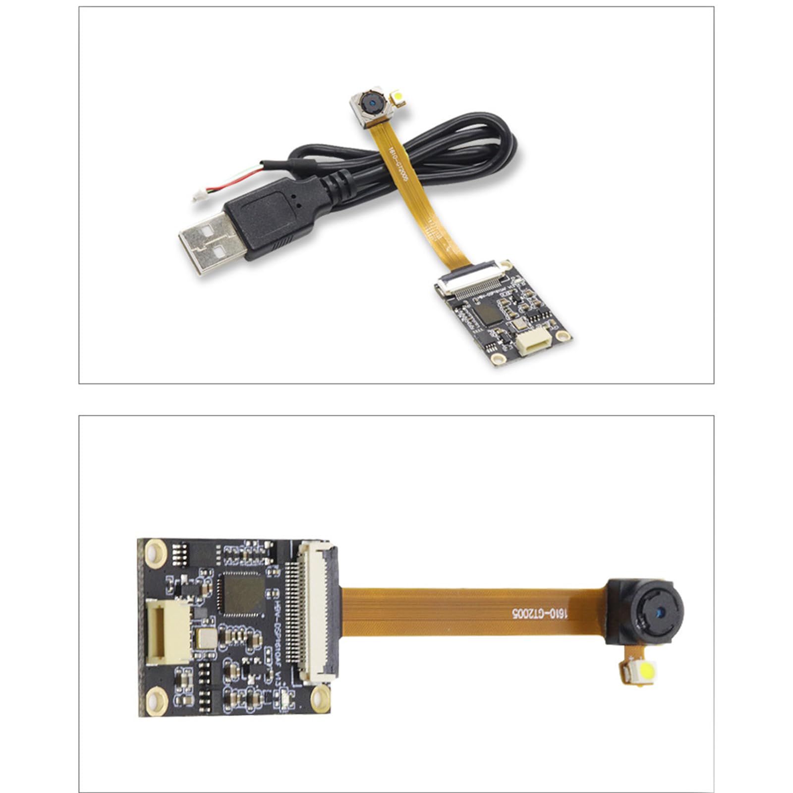 Glanhbnol USB 2MP HD Video Camera Module - 1280x960 Resolution, Auto Wide Angle Lens, Plug & Play USB Camera Board for PC/Laptop - Perfect for Video Conferencing, Live Streaming & Security Monitoring