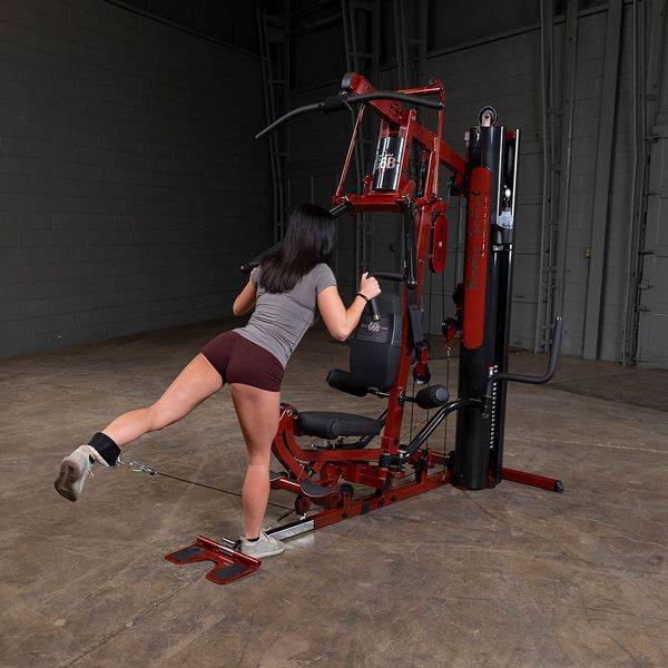 Body Solid G6BR Biangular Single Stack Home Gym - Strength Training Equipment for Full-Body Workouts at Home | Perfect for Home Gyms, Personal Training & Small Spaces