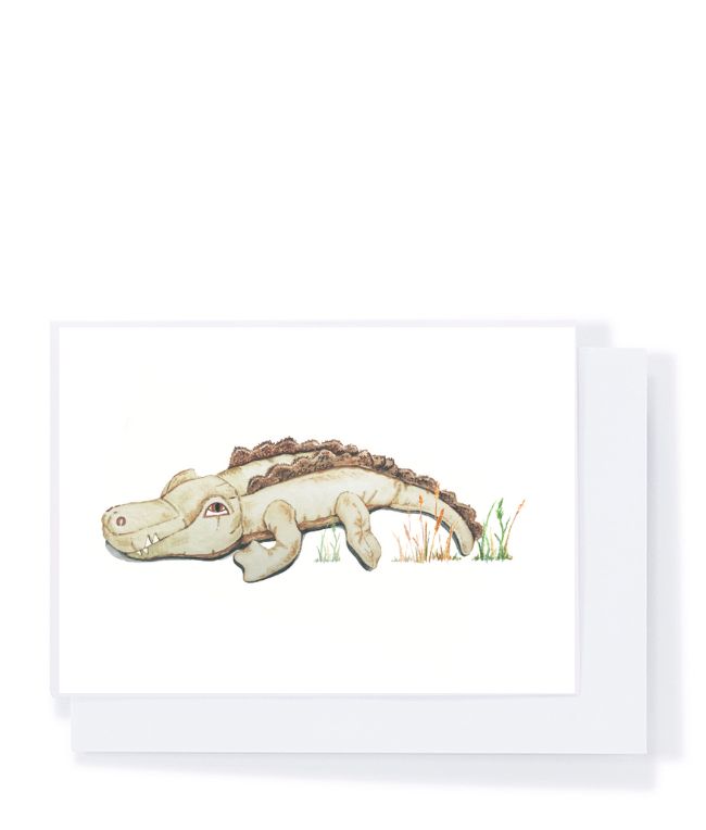 Karen the Crocodile Gift Card - Perfect for Birthdays, Holidays & Special Occasions | Thoughtful Present for Animal Lovers