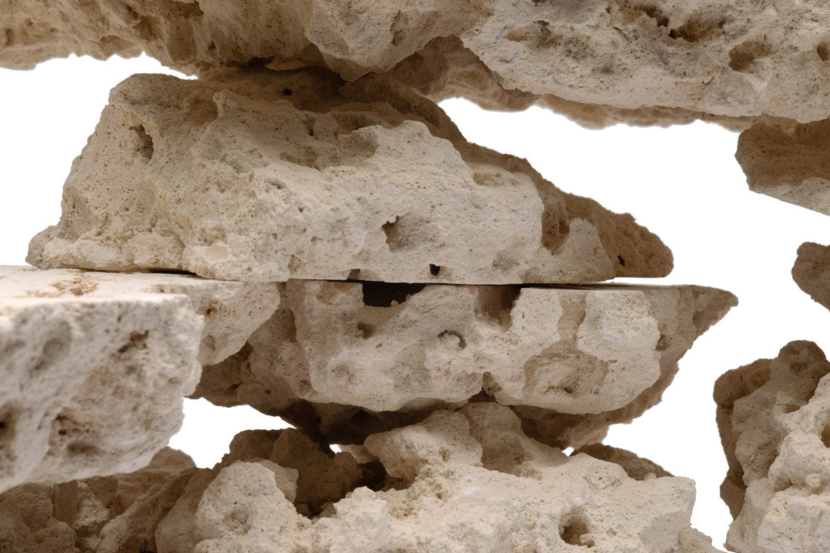 Premium MarcoRocks Foundation Rock for Aquascaping - Natural Decorative Stone for Saltwater & Freshwater Aquariums - Perfect for Reef Tanks, Fish Tanks & Aquatic Landscaping