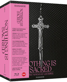 Nothing Is Sacred: Three Heresies By Luis Buñuel - Blu-ray | Classic Surrealist Film Collection | Perfect for Movie Enthusiasts & Film Studies