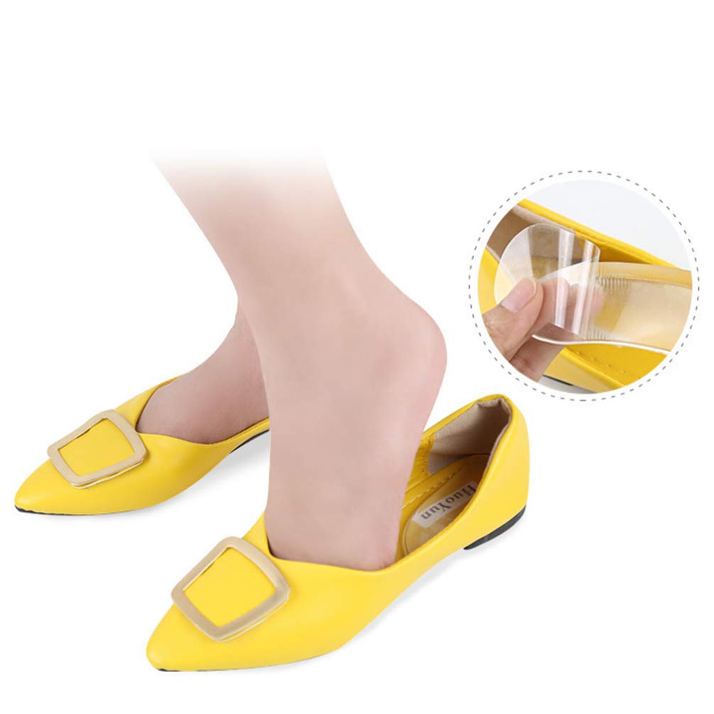 Orthotic Gel Insoles for Heel Pain Relief - Silicone Cushioned Shoe Inserts for Comfort & Support - Perfect for Running, Walking & Standing All Day