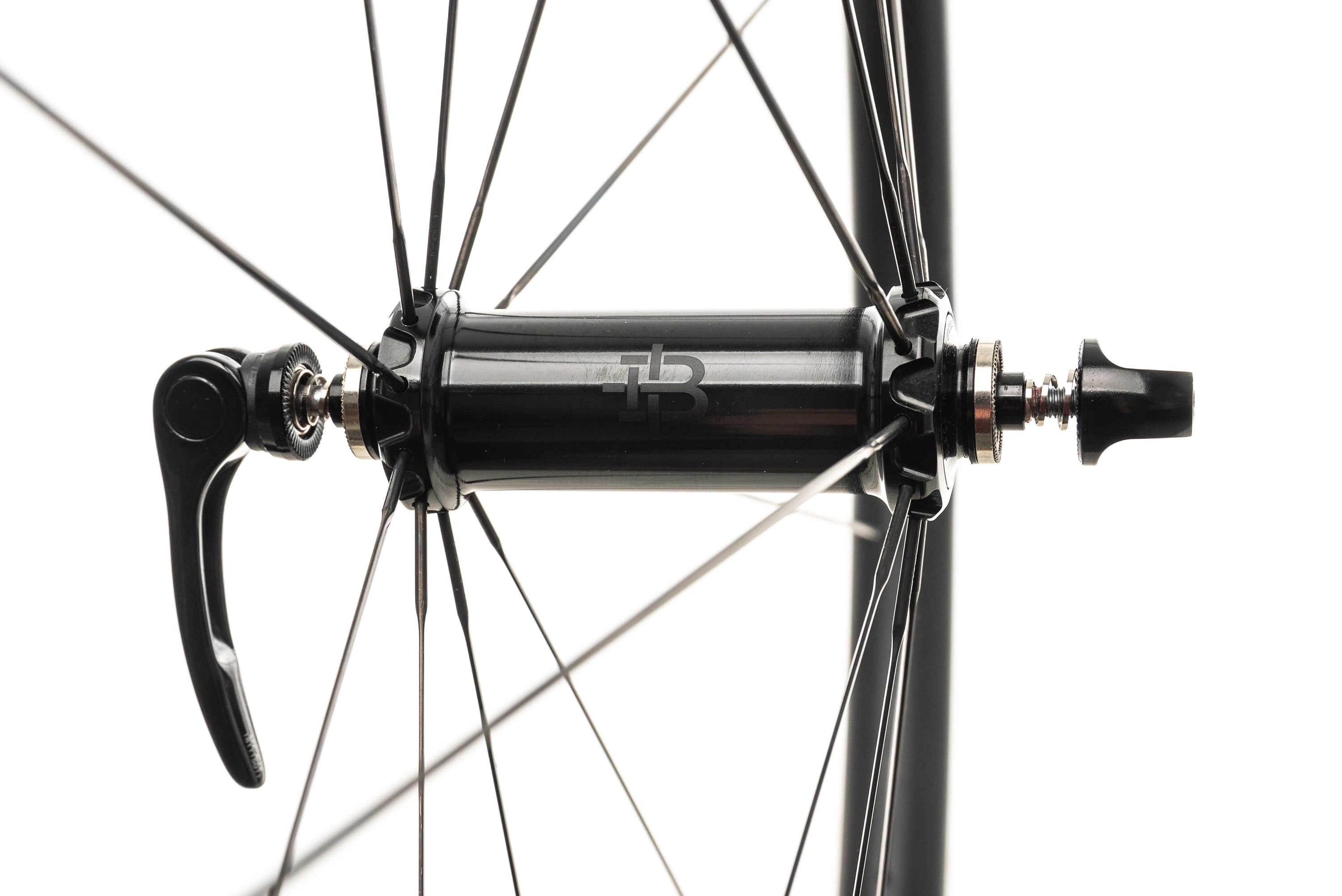 Black Inc THIRTY Carbon Clincher 700c Wheelset - Lightweight Road Bike Wheels for Racing & Performance Cycling | Perfect for Road Racers & Triathletes