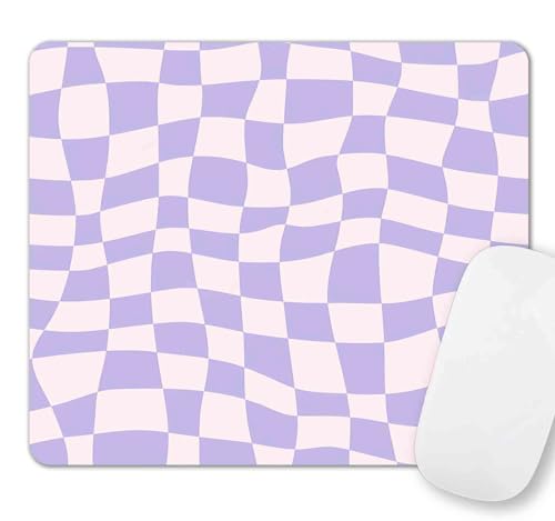 Pastel Purple Checkered