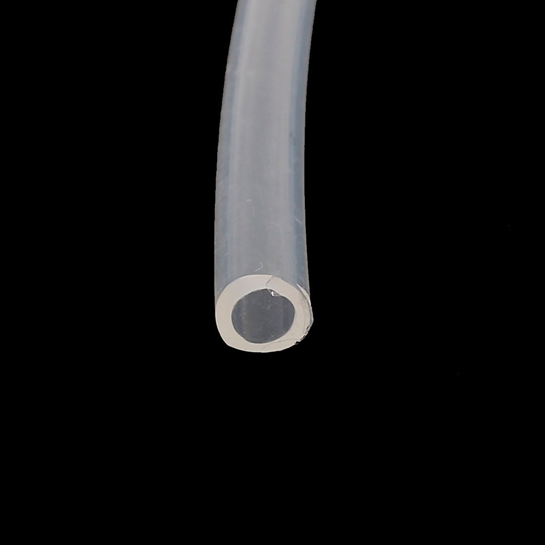 4mm x 6mm PTFE Transparent Tubing - 1 Meter (3.3Ft) Teflon Tube for 3D Printer Cable Management, RepRap Sleeves & DIY Projects - Perfect for Wire Organization, Hydraulic Systems & Laboratory Use