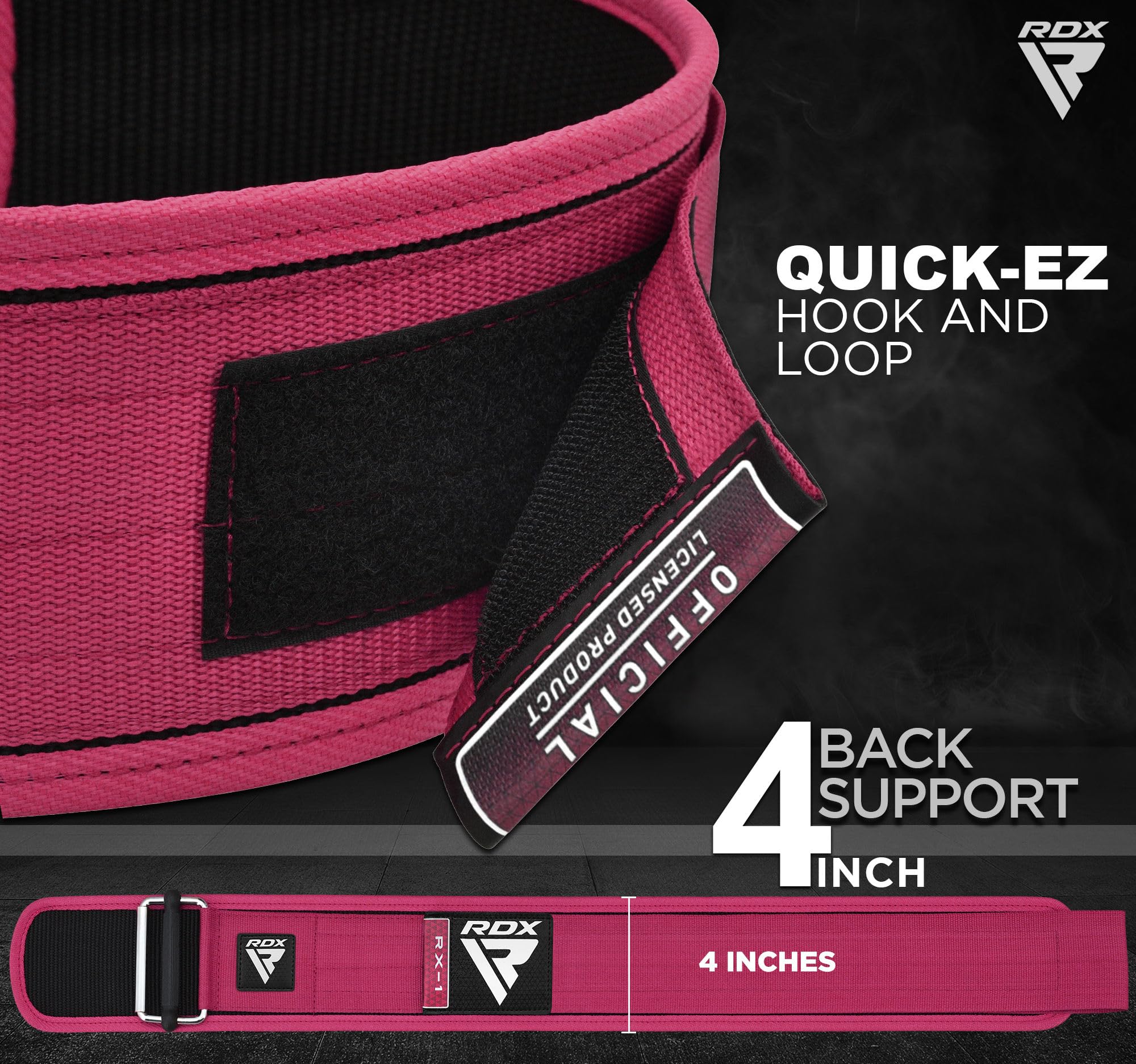 RDX Women's Weight Lifting Belt - 4