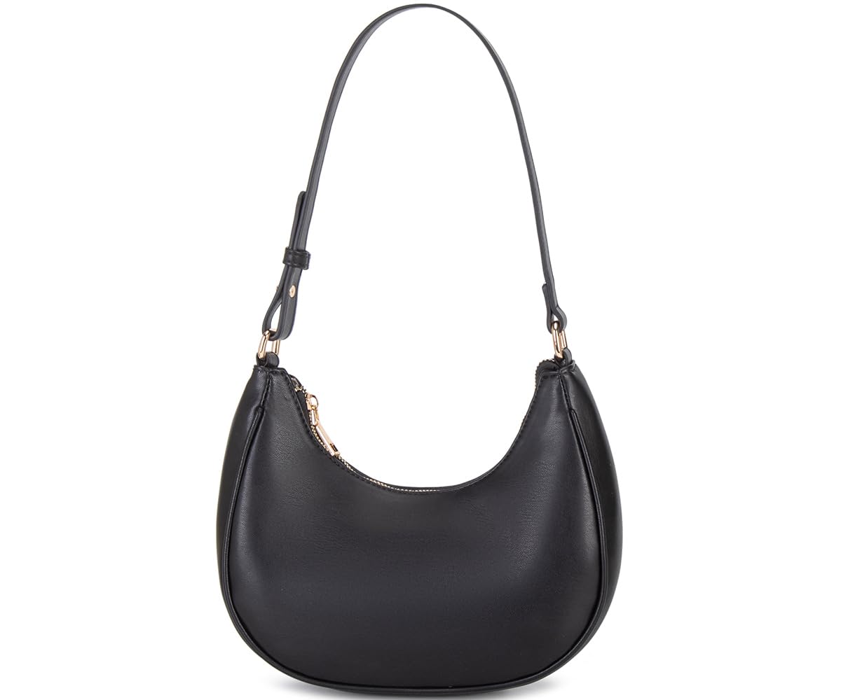 Stylish Crescent Shoulder Bags for Women - Fashionable Hobo Tote & Underarm Purse with Secure Zipper Closure | Perfect for Work, Travel & Everyday Use