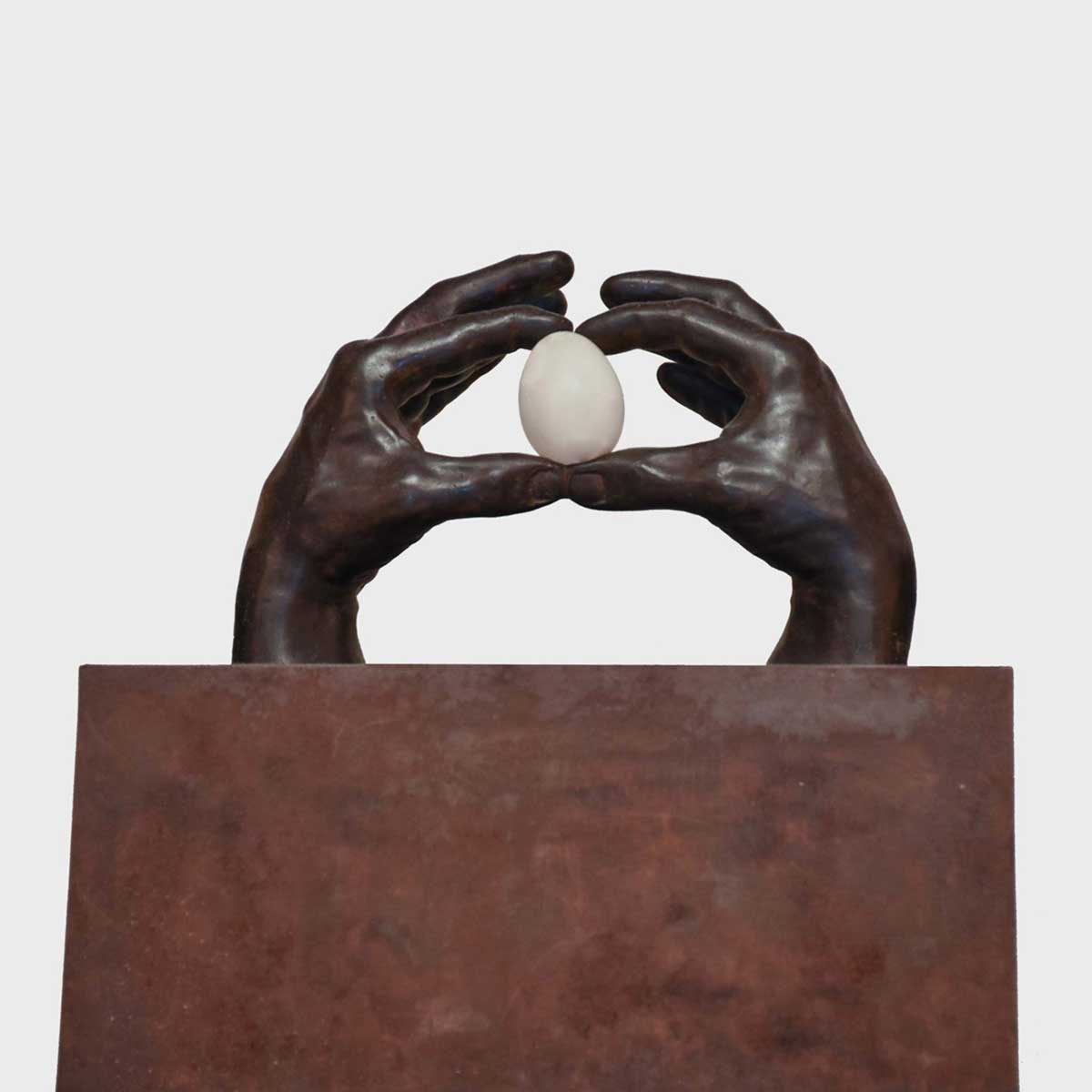 Genome Bronze Sculpture of Quinn - Unique Art Decor for Home, Office & Gifts | Perfect for Science Lovers & Modern Interior Design