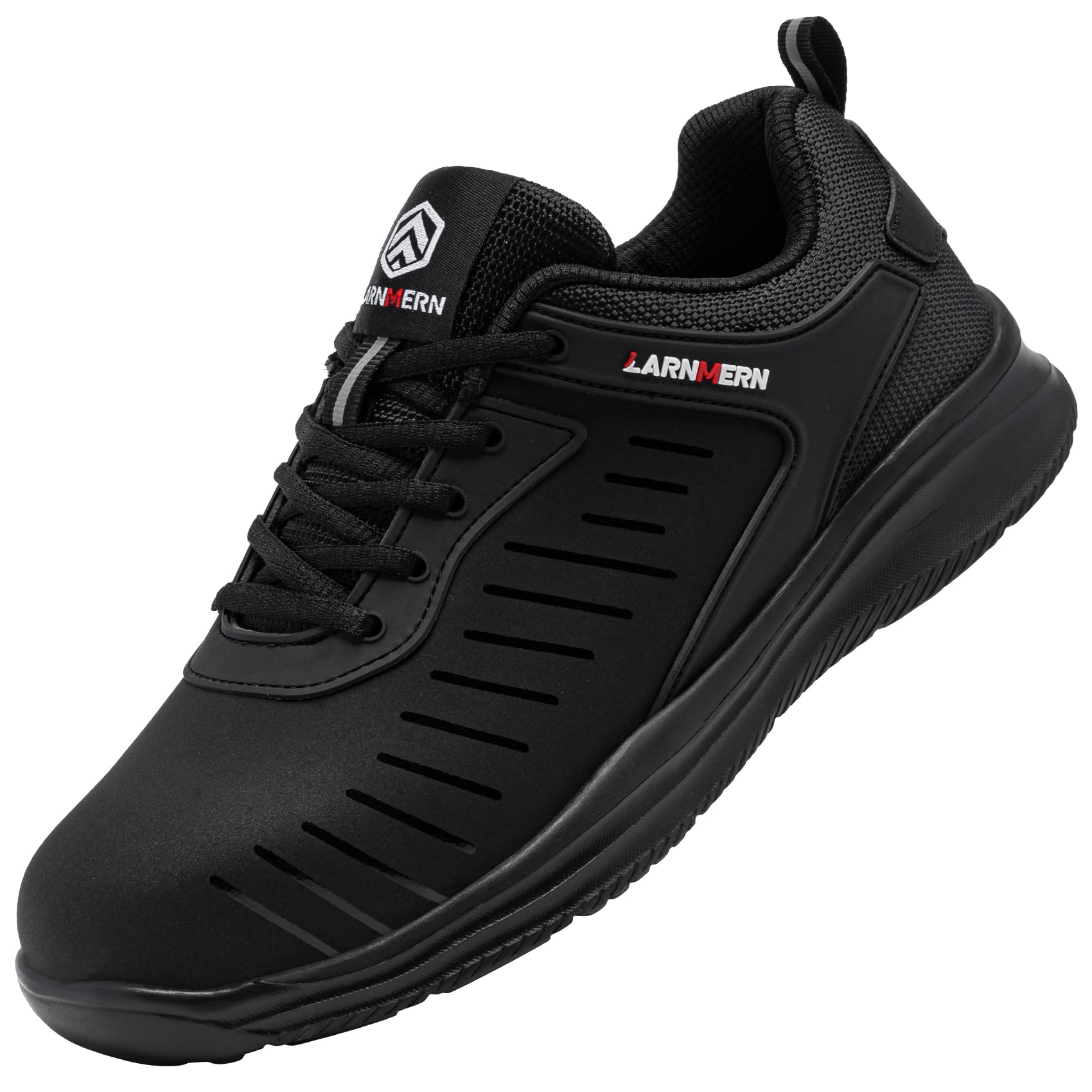 LARNMERN Steel Toe Safety Shoes for Men & Women - Waterproof Anti-Piercing Work Boots, Lightweight Breathable Comfortable Industrial Safety Footwear - Perfect for Construction, Warehouse & Outdoor Work