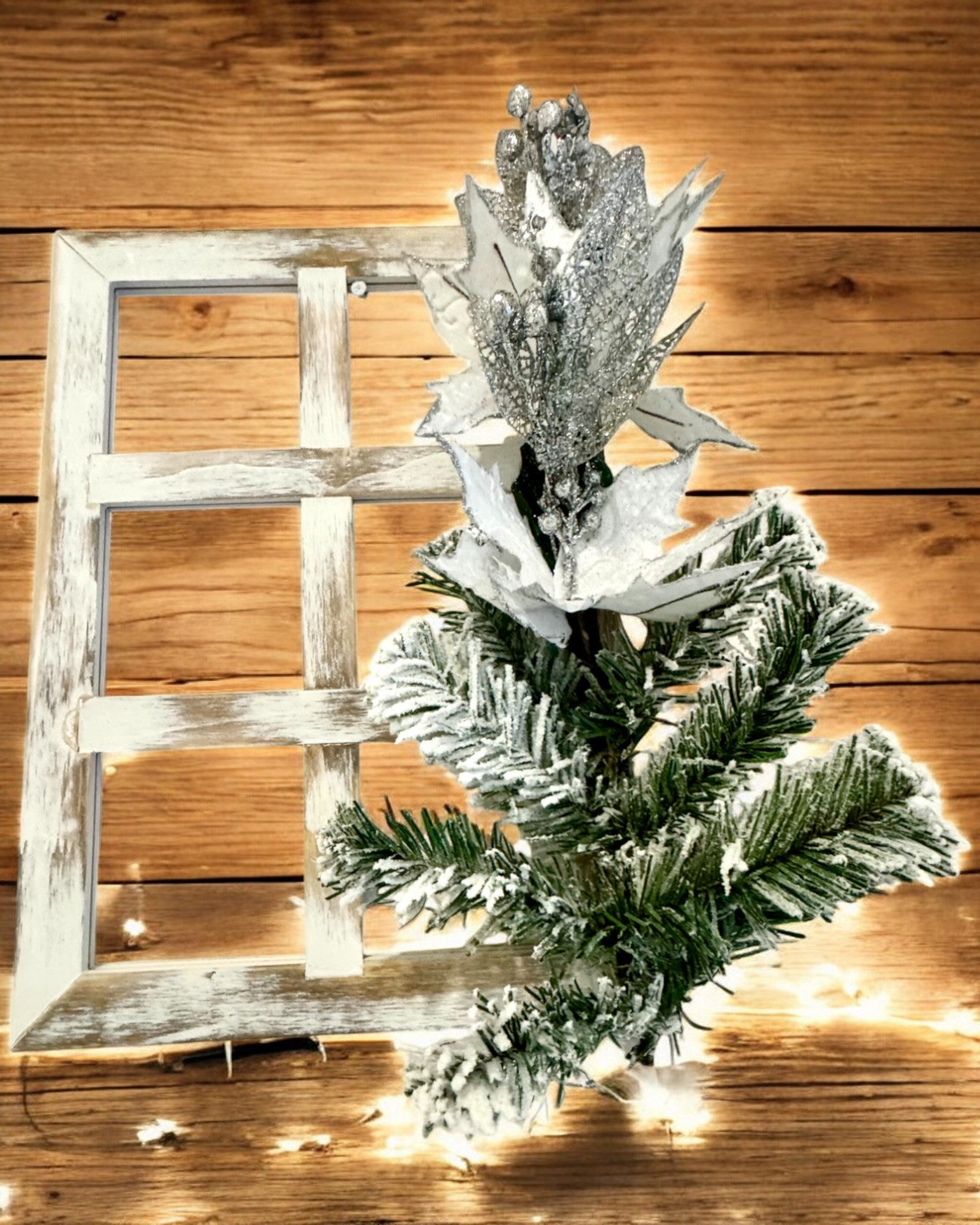 2-Piece Holiday Decorative Frames - Winter Glow - Custom Engraving for Personalized Gifts | Perfect for Christmas Decor, Home Accents & Thoughtful Presents