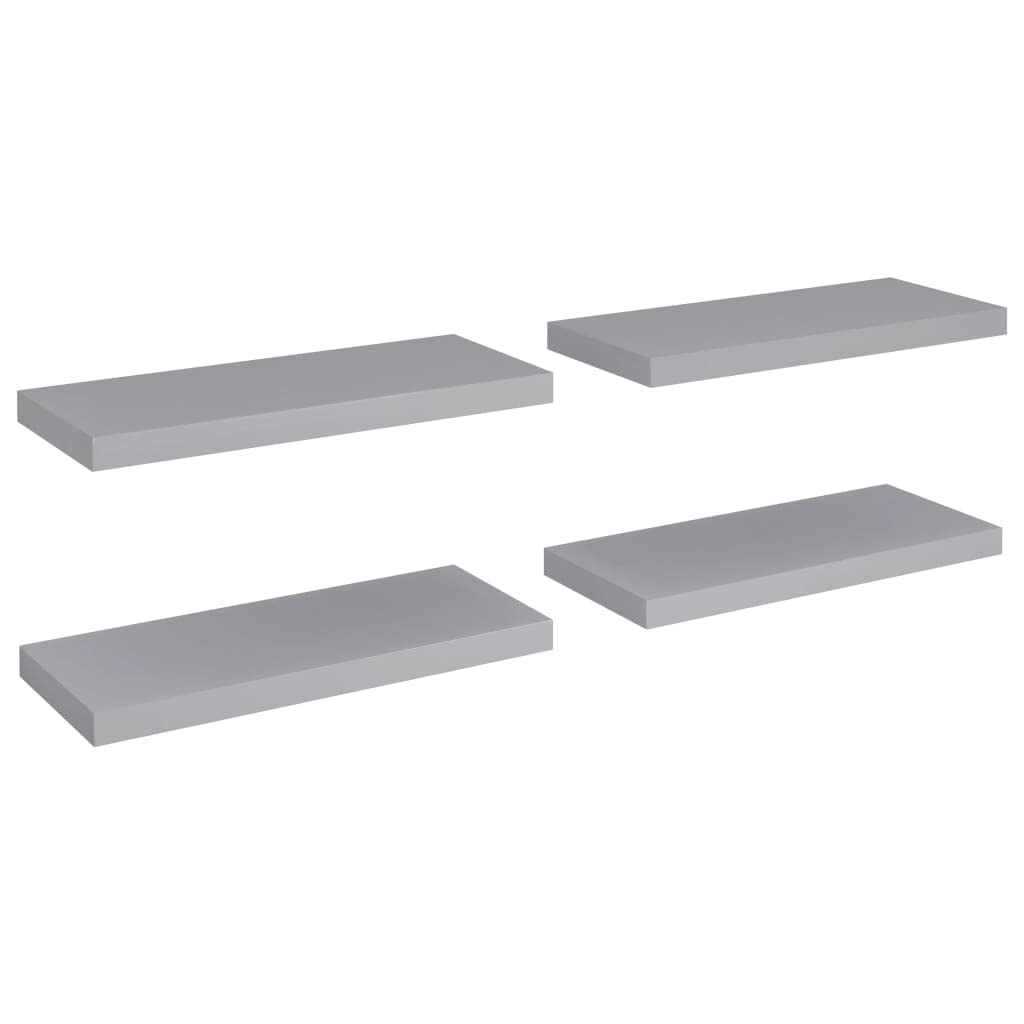 Modern Floating Wall Shelf Set of 4 - 23.6