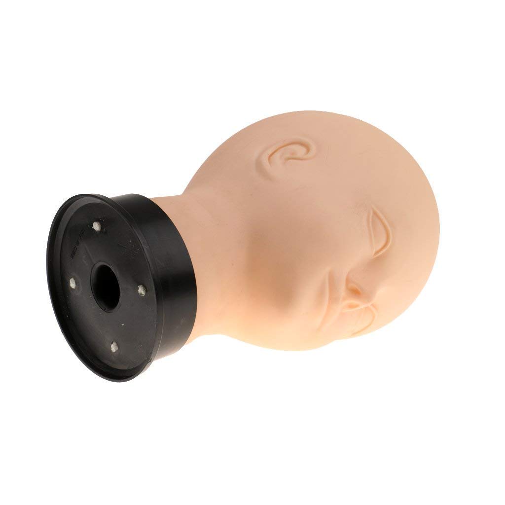 Professional Makeup Mannequin Head with Wig Stand - Ideal for Eyelash Extensions, Makeup Practice, Acupuncture & Massage Training - Perfect for Beauty Schools & Salon Professionals
