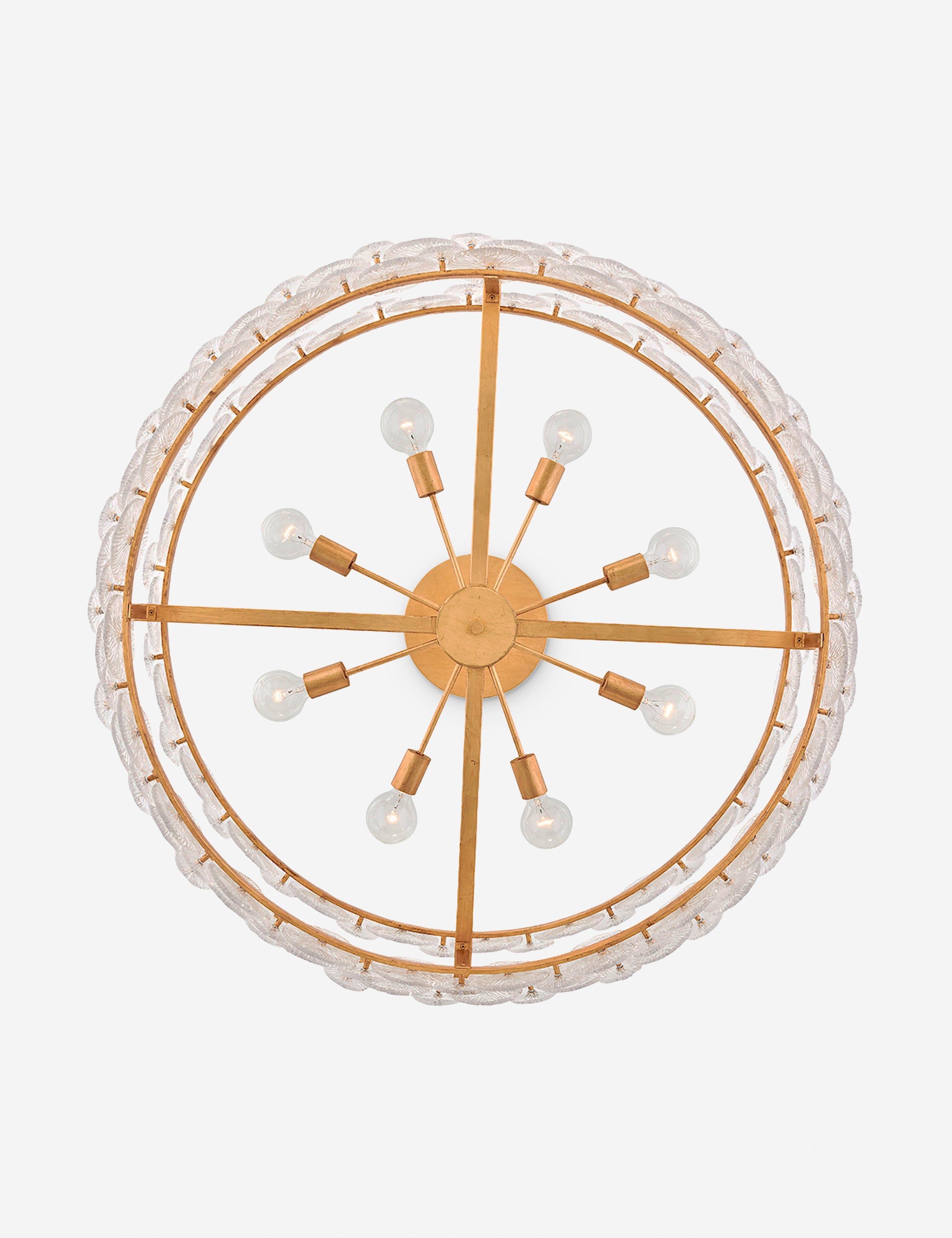 Barcelona Drum Chandelier - Modern Ceiling Light Fixture for Dining Room, Living Room & Bedroom - Elegant Home Decor Lighting