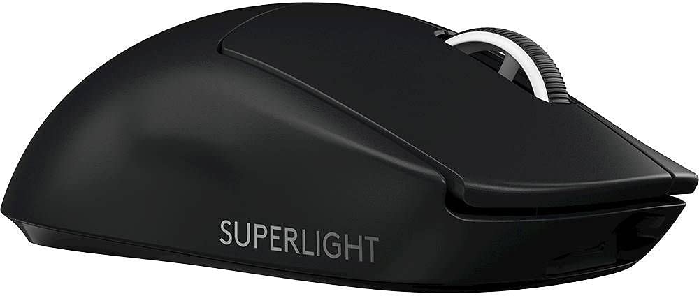 Logitech G PRO X Superlight Wireless Gaming Mouse - Black (Renewed) | Ultra-Lightweight, High-Performance Esports Mouse for PC & Mac | Perfect for FPS, MOBA & Competitive Gaming