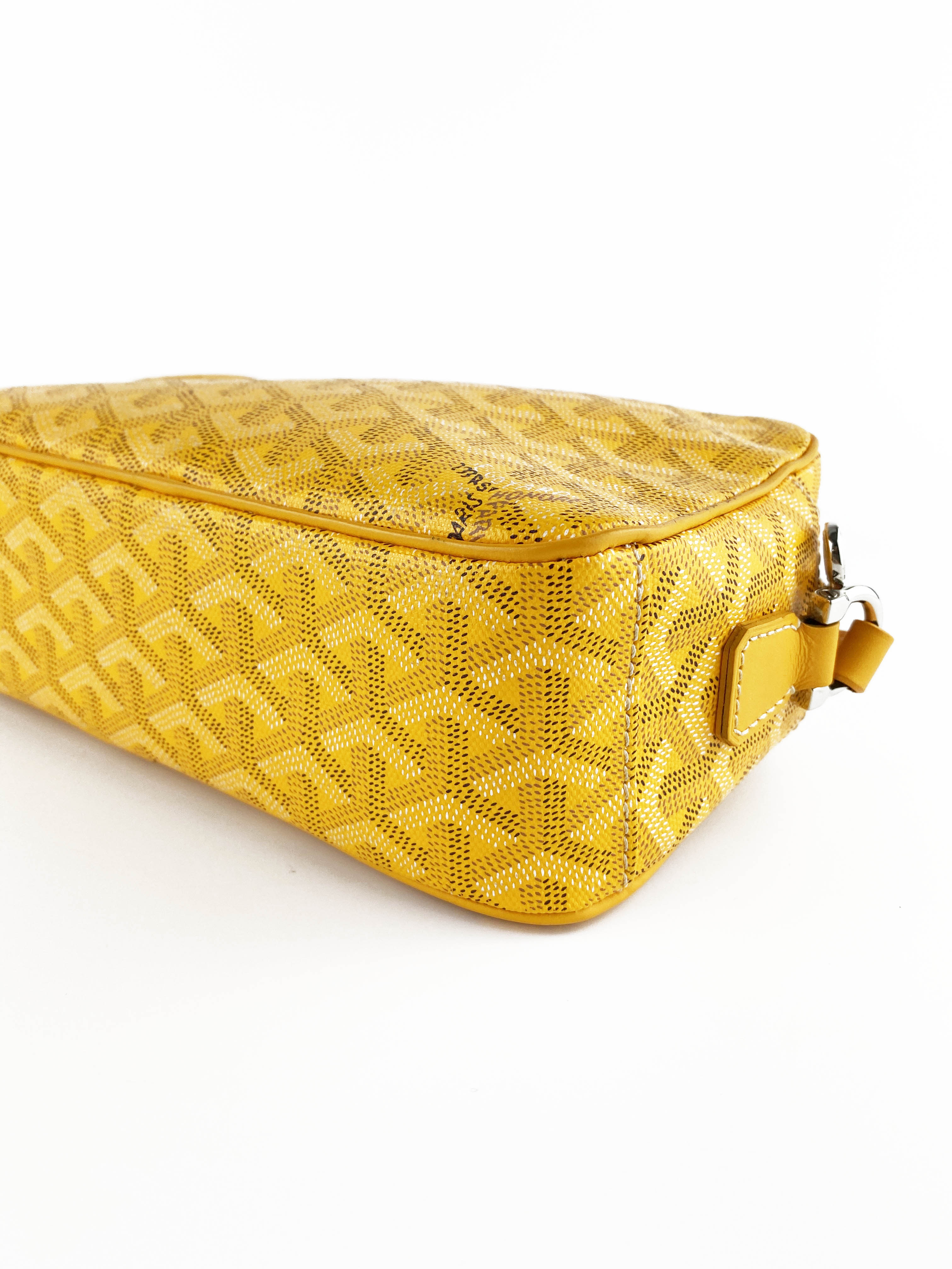 Goyard Yellow Sac Cap Vert Crossbody Bag - Stylish & Durable Handbag for Women | Perfect for Travel, Shopping & Everyday Use