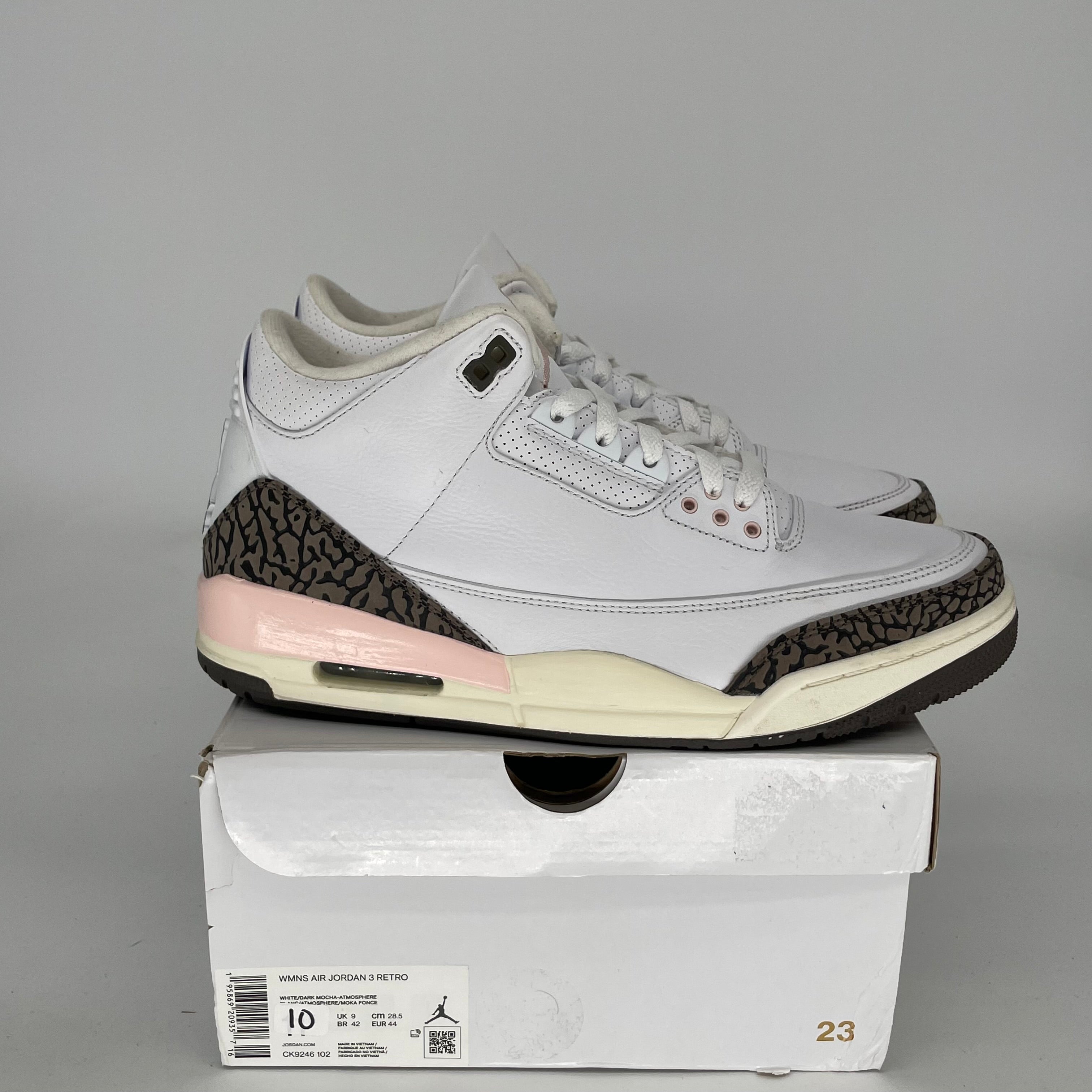 AIR JORDAN 3 NEAPOLITAN Women's Sneakers Size 10/11.5W - Style CK9246-102 | Basketball Shoes for Women, Casual Wear & Street Fashion