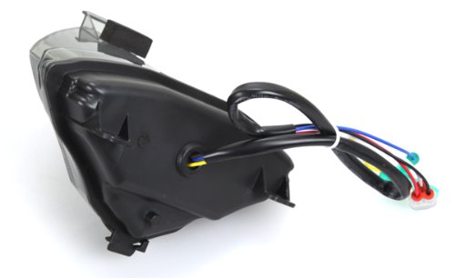 Smoke Lens Sequential LED Tail Lights for 2004-2006 Yamaha YZF R1 Motorcycle - Upgrade Your Bike's Rear Lighting for Enhanced Visibility and Style