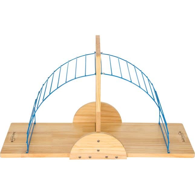 Sturdy Wood & Wire Double Clipboard Stand - Durable Teacher & Office Organizer with Easy Assembly - Perfect for Classroom Supplies & Home Office Organization