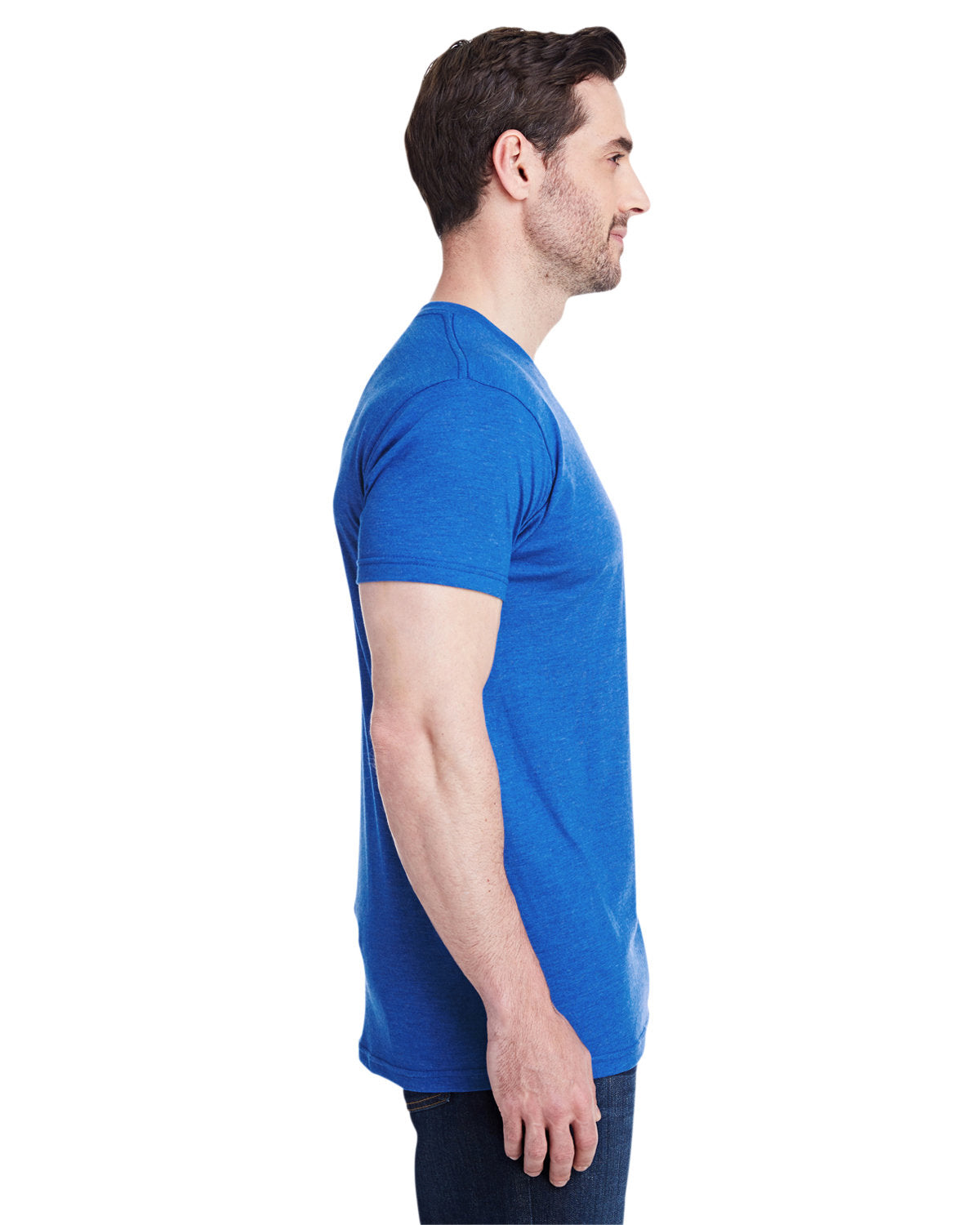 Bayside 5710 Unisex Triblend T-Shirt - Soft Comfortable Casual Tee for Men & Women - Perfect for Everyday Wear, Gym, and Outdoor Activities