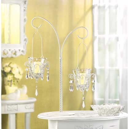 Elegant Mini Chandelier Votive Candle Holder for Home Decor - Perfect for Dining Room, Wedding Centerpiece, and Romantic Ambiance Lighting