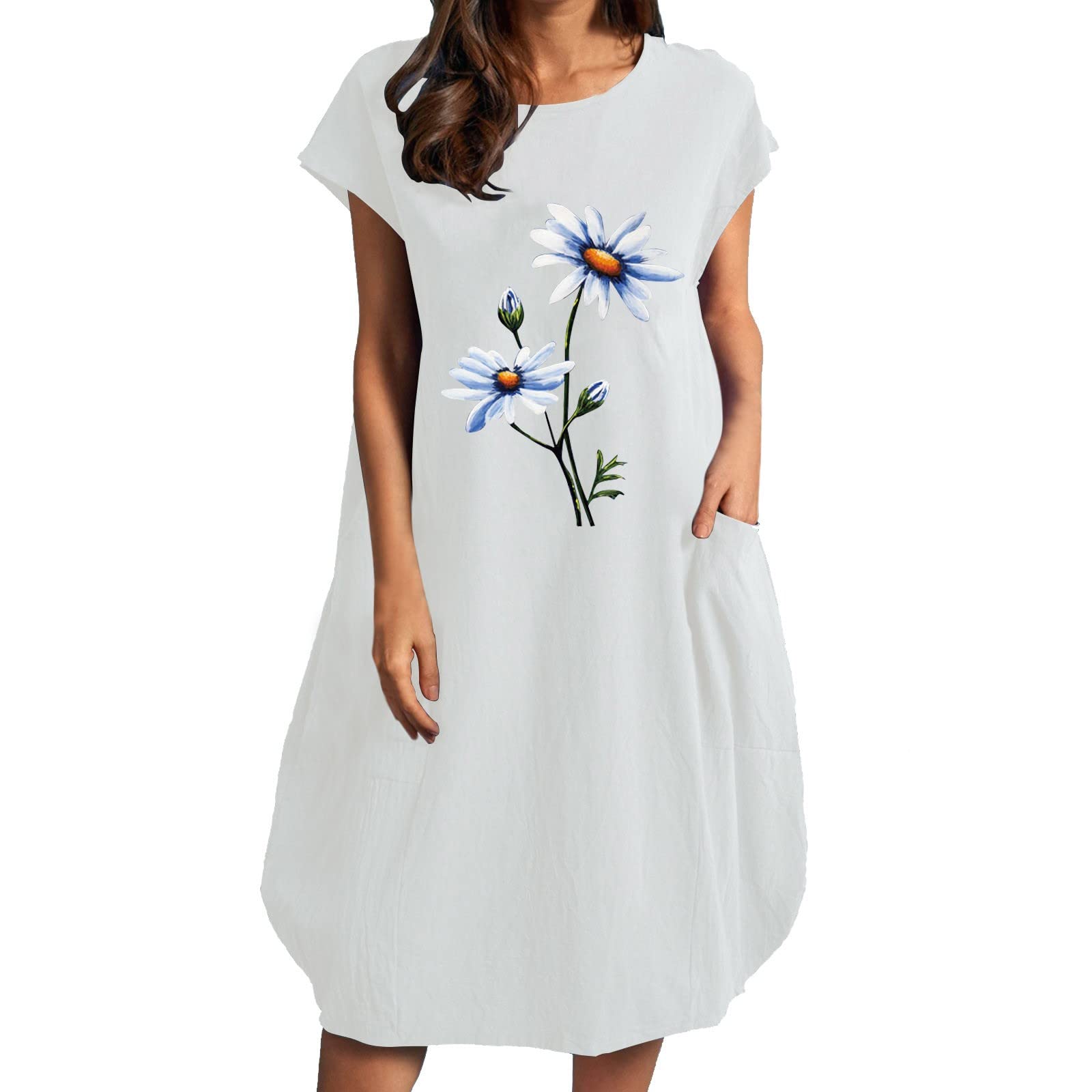 Elegant Women's Formal Dresses & Summer Casual T-Shirt Dresses - Beach Cover Up, Long Cami Midi Sundresses for Wedding, Party & Vacation Wear