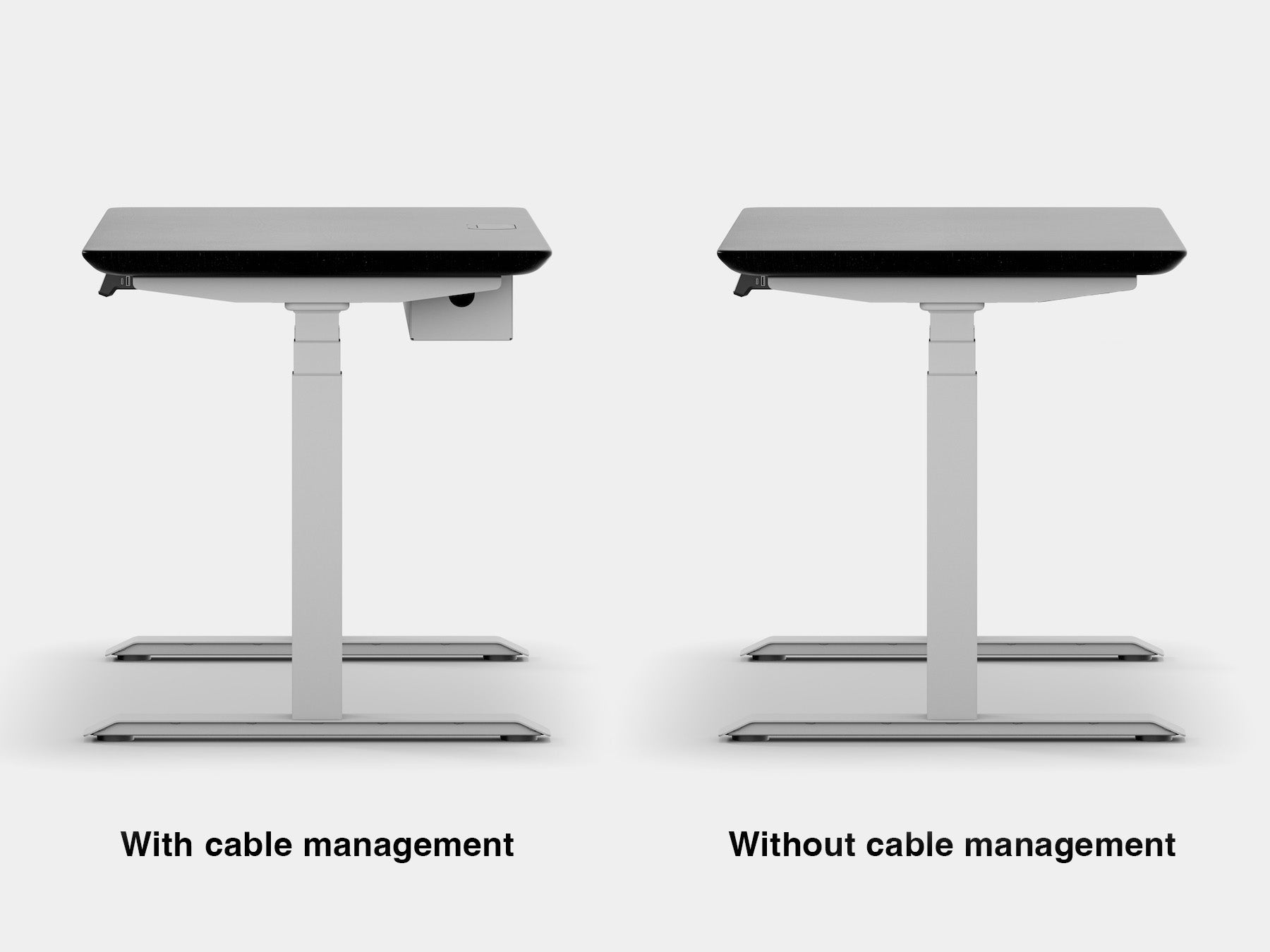 Adjustable Height Standing Desk with Touch Control - Ergonomic Home & Office Workstation for Comfortable Working & Studying