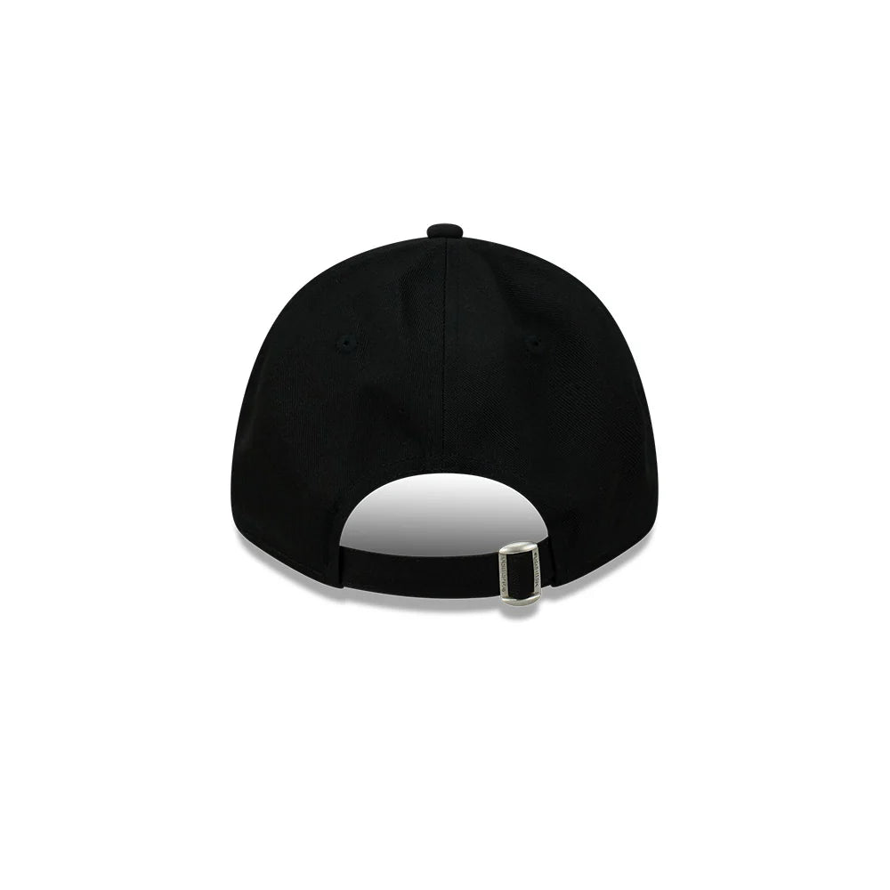 New Era 940 Boston Red Sox Core Casual Strapback Hat - Black & Red Adjustable Baseball Cap for Men & Women - Perfect for Game Day, Sports Events & Streetwear Fashion