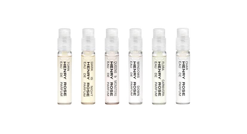 Henry Rose Warm Discovery Set - 6 X 1.5ML Perfume Samples | Luxury Fragrance Sampler for Women & Men | Perfect for Travel, Gifts & Scent Exploration