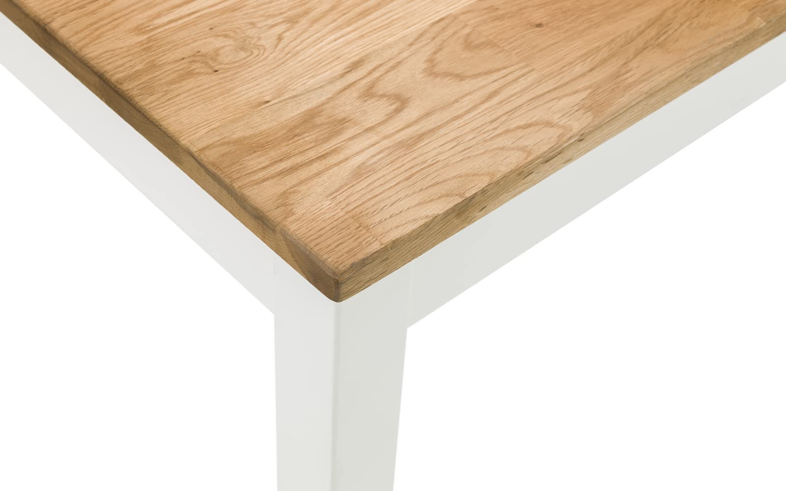 Stylish Coxmoor Coffee Table - Modern Ivory & Oak Wood Living Room Furniture for Small Spaces | Perfect for Apartments, Lounges and Home Decor