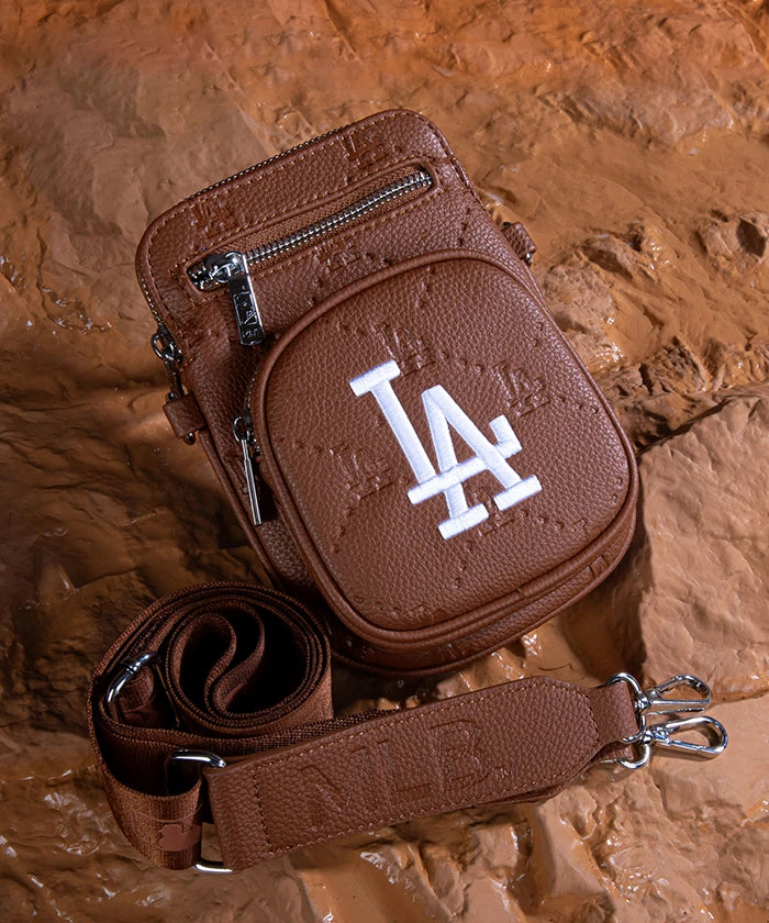 MLB Los Angeles Dodgers Mini Crossbody Bag for Women - Stylish Baseball Fan Accessory for Game Day, Travel & Casual Outings