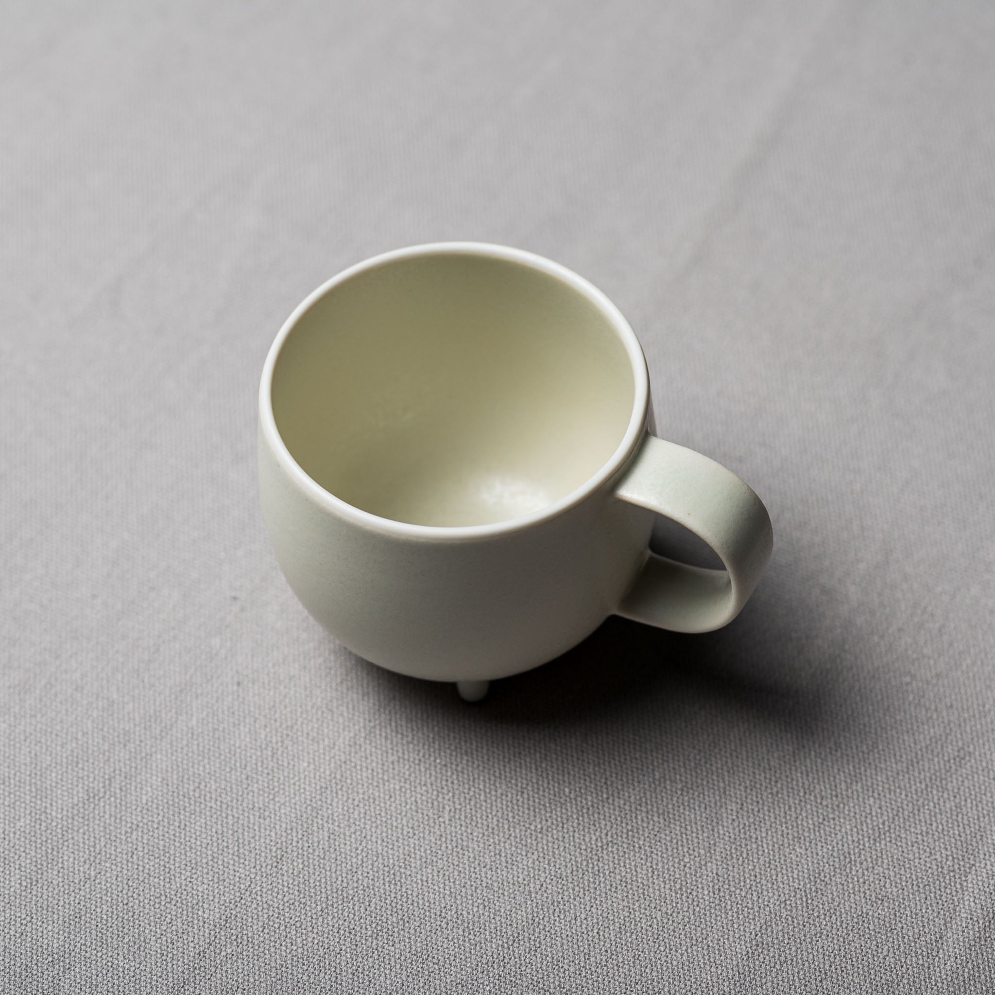 Marumi Series Three Legs Round Mug Cup 180ml - Perfect for Coffee, Tea & Hot Drinks at Home or Office