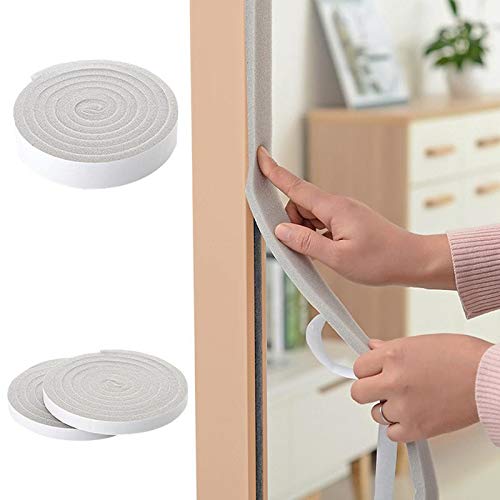 Door Sticker Windproof Soundproofing Strip - Draught Excluder Foam Collision Rubber for Windows & Door Gaps - Home Supplies for Enhanced Insulation & Noise Reduction
